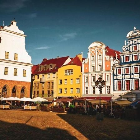 Black Pearl De Luxe Apartments View Kaskada Stettin Exterior foto