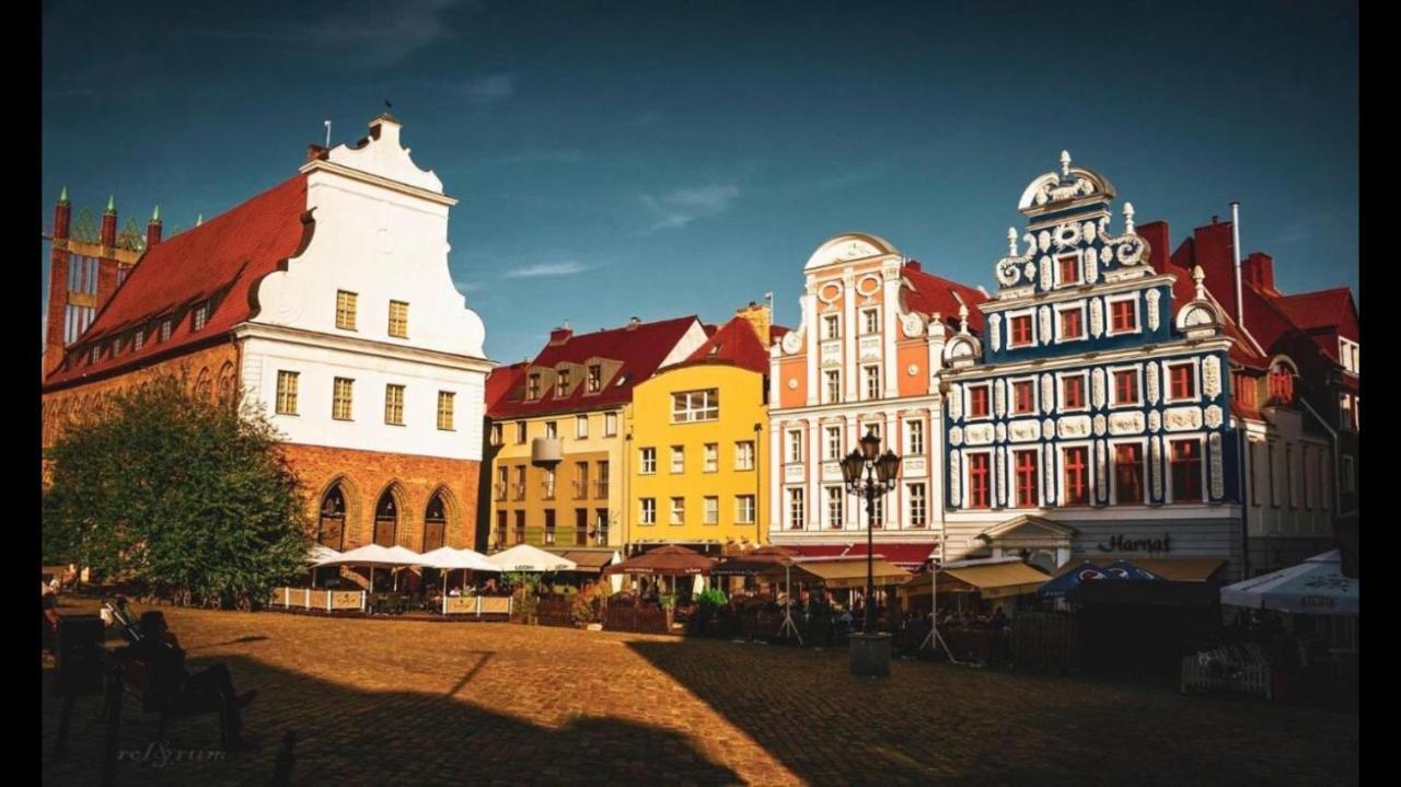 Black Pearl De Luxe Apartments View Kaskada Stettin Exterior foto
